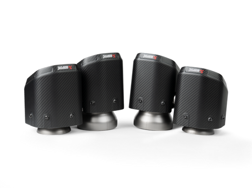 Akrapovic 2024+ BMW M5 (G90,G99) Hexagonal Carbon Fiber Tail Pipe Set