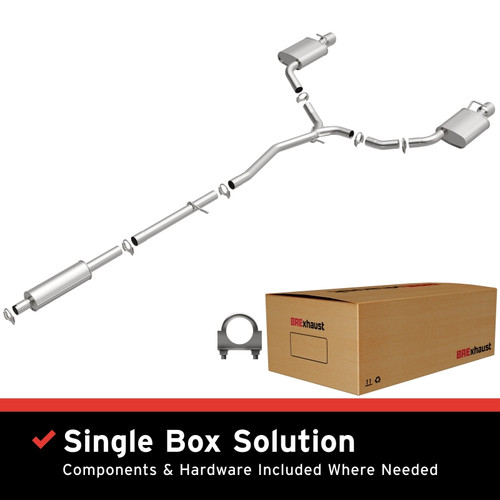BRExhaust 16-19 Ford Explorer 3.5L Exhaust Kit