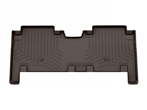 WeatherTech 2024 Kia EV9 2nd Row Bench Seating Rear FloorLiner - Cocoa