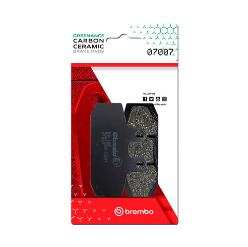 Brembo Honda Sj Carbon Ceramic Brake Pad - Front