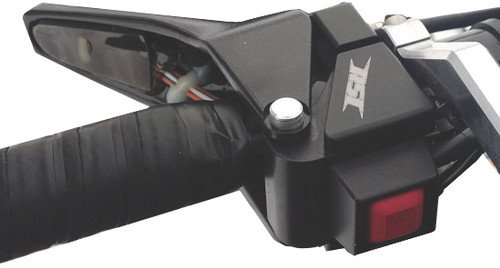 Billet Throttle Block W/ Push Button Kill Switch Pol