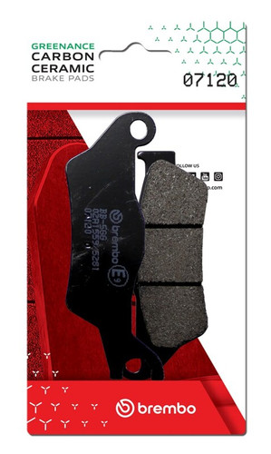 Brembo Aprilia Sr/Aprilia Sxr/Piaggio Typhoon Carbon Ceramic Brake Pad - Front