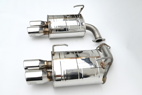 Invidia 22+ Subaru WRX Q300 3.5in. Rolled Dual Wall S.S Tip Axle-back Exhaust