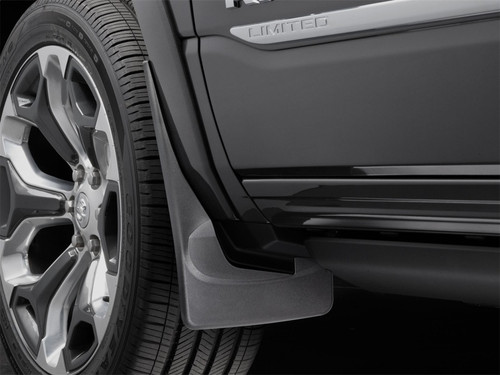 WeatherTech 2025 Dodge RAM 1500 No Drill Rear MudFlaps - Black