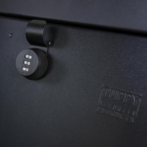 Tuffy 05-23 Toyota Tacoma Behind Seat Cubby Cover W/ Combo Lock
