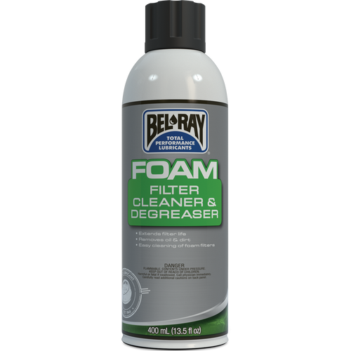Foam Filter Cleanr & Degreaser 400ml (12/case  Sold Ea)