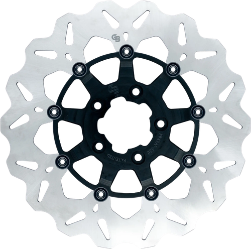 Rotor 11.5" Floating Wave Fr Black