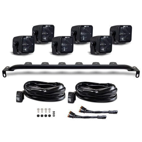 Borne Off-Road 2021+ Ford Bronco Direct Fit Light Pods - Mod Bumper - 6x Pods - Bumper