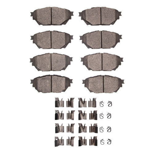 R1 12-20 Freightliner FL360 (Mexico) Front/Rear Semi Met Pads & Hardware Kit