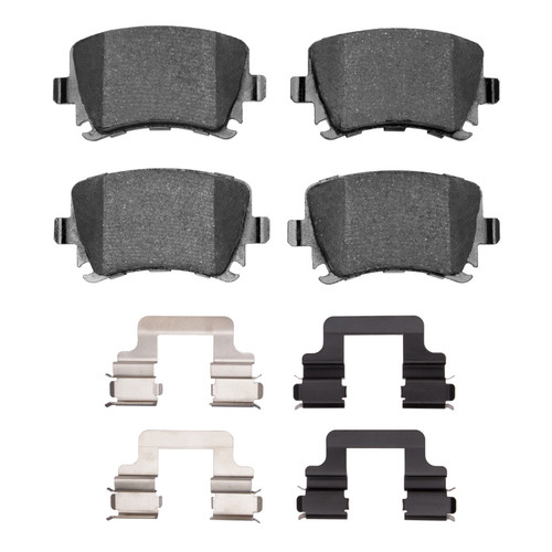 R1 06-21 Audi S3 (Mexico) Rear Semi Met Pads & Hardware Kit