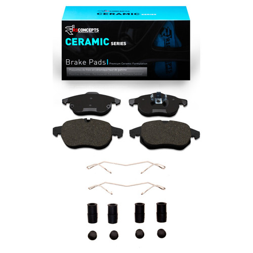 R1 03-11 Cadillac BLS (Mexico) Front Ceramic Pads & Hardware Kit