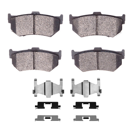 DFC 84-94 Honda Prelude Rear 4000 HybriDynamic Brake Pads and Hardware Kit