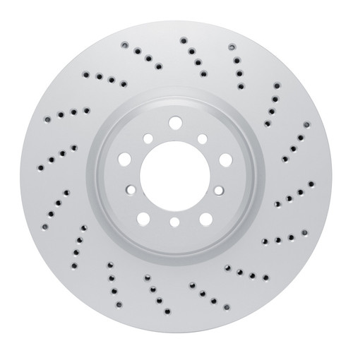 DFC 06-10 BMW M6 Right Front Drilled GeoSPEC Coated Rotor