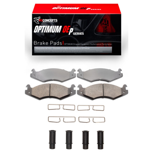 R1 1992-2006 Hummer H1 Front/Rear R1 Optimum OE Pads & Hardware Kit