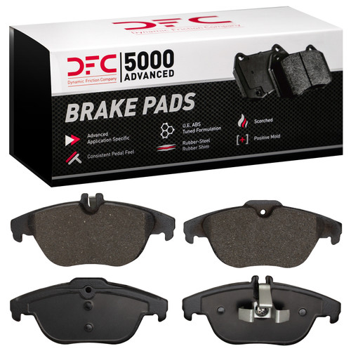DFC 08-15 Mercedes-Benz C300 Sedan Rear 5000 Advanced Low Metallic Brake Pads