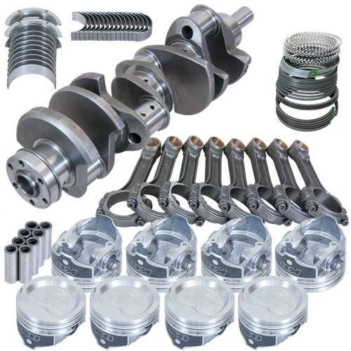 Eagle Ford 351W 4.000in Crank 6.200in I-Beam Rods -27.5cc 4.000in Pistons Rotating Assembly