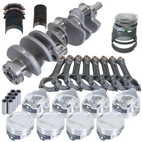 Eagle Ford 351W 4.000in Crank 2.750in Mains 6.200in I-Beam Rods 4.030in Pistons Rotating Assembly