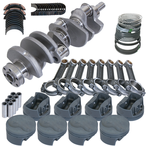Eagle Ford 351W SVO 4.000in Crank 6.250in I-Beam -6.6cc Flat Top 4.060in Pistons Rotating Assembly
