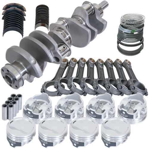 Eagle Ford 351W 4.000in Crank 6.200in I-Beam Rods -15.8cc 4.030in Pistons Rotating Assembly