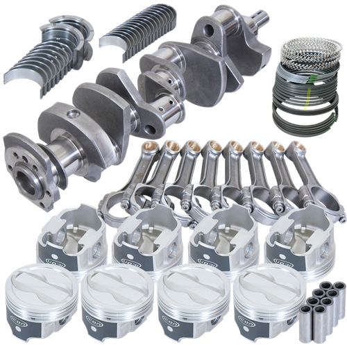 Eagle Chevy 350 3.750in Crank 5.700in I-Beam Rods -18cc 4.000in Pistons Rotating Assembly