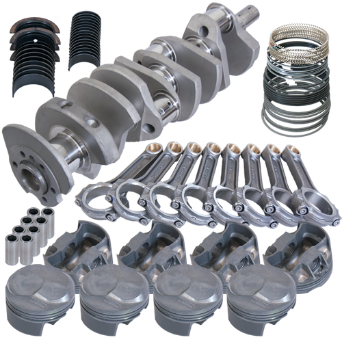 Eagle Chevy 454 4.250in Crank 6.385in I-Beam Rods 43cc Dome 4.280in Pistons Rotating Assembly