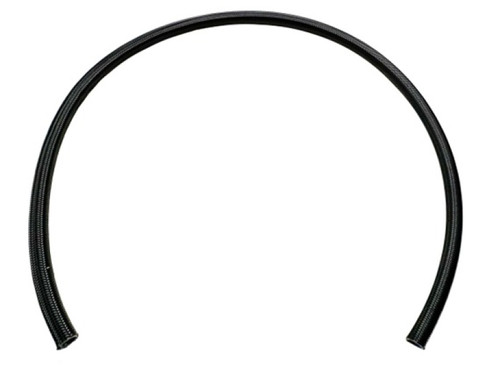 Fuelab Black Nylon Stainless Steel Braided PTFE Hose - 10AN - 6ft