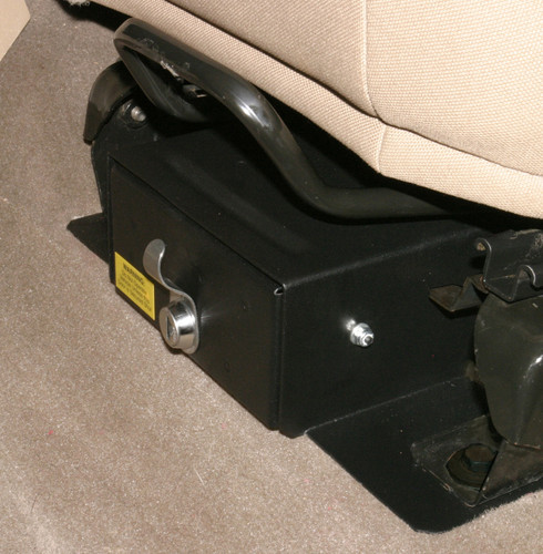 Tuffy Jeep Wrangler Underseat Drawer Flip Seat W/ Keyed Lock
