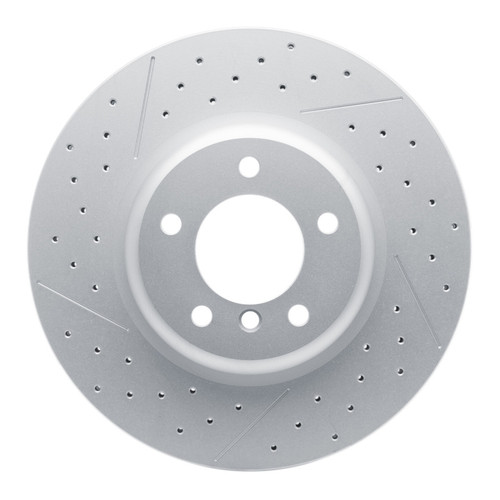 DFC 13-13 BMW 135IS Front Drilled and Slotted Hi-Carbon Alloy Geomet Coated Rotor