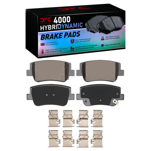 DFC 21-25 Hyundai Sonata Rear 4000 HybriDynamic Brake Pads and Hardware Kit