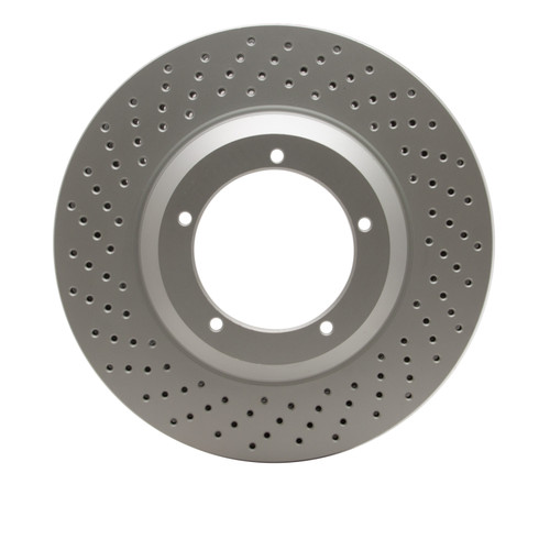 DFC 82-89 Porsche 911 Left Front Drilled GeoSPEC Coated Rotor