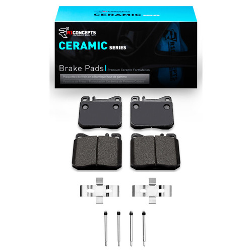 R1 1979-1985 Mercedes-Benz 380SE Front R1 Ceramic Pads & Hardware Kit