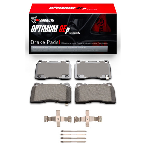 R1 2017-2025 Honda Civic Hatchback Front R1 Optimum OE Pads & Hardware Kit
