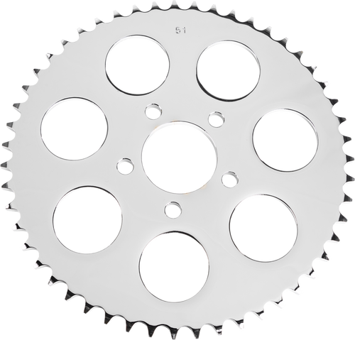 Rear Sprocket 51t Chrome Big Twin 00-13