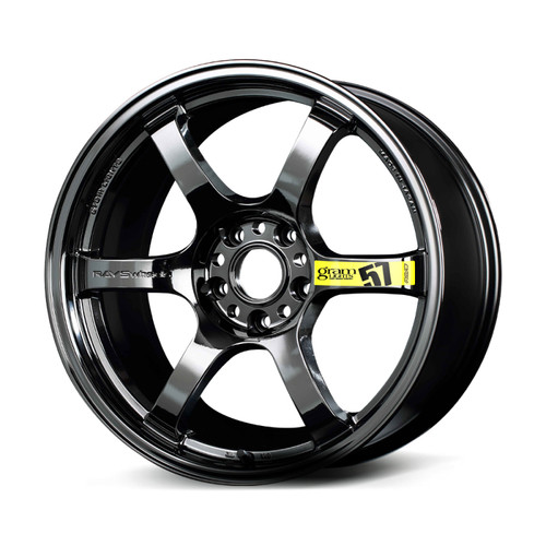 Gram Lights 57DR Limited Edition 15X8.0 +35 4x100 Rays Black Metal Coat (RB)