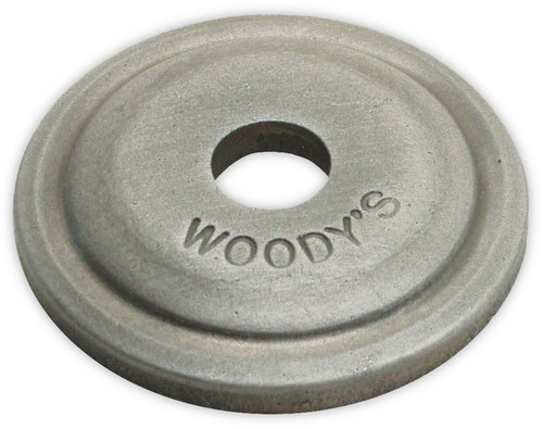 Digger Support Plates Round Alum. 5/16" 144/pk