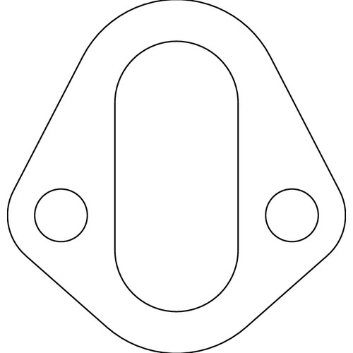 Cometic Chrysler/Ford/GM Fuel Pump Gaskets .031in Fiber - 2 Bolt - 10 Pack