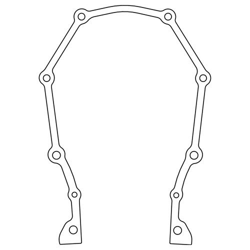 Cometic Chrysler B/RB - Gen-2 Hemi V8 Timing Cover Gasket .031 Fiber - 10 Pack