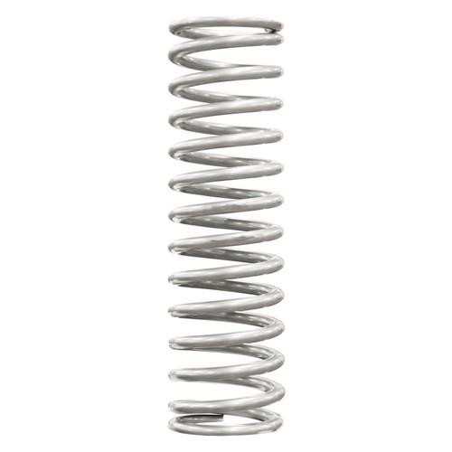 QA1 2-1/2in ID High Travel Spring - 15in Length x 275lbs/in - Silver Powder Coated