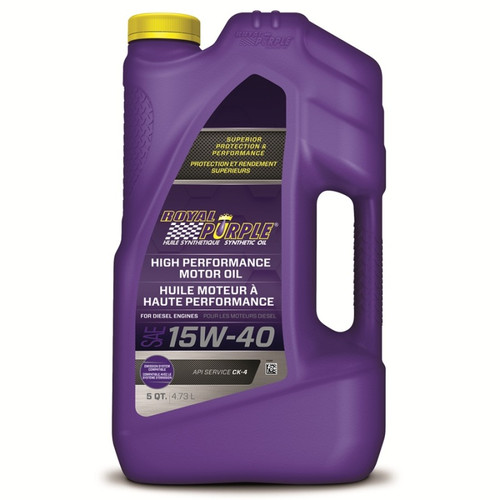 Royal Purple Duralec Super Diesel 15W40 Motor Oil (Canada) - 5 Quart