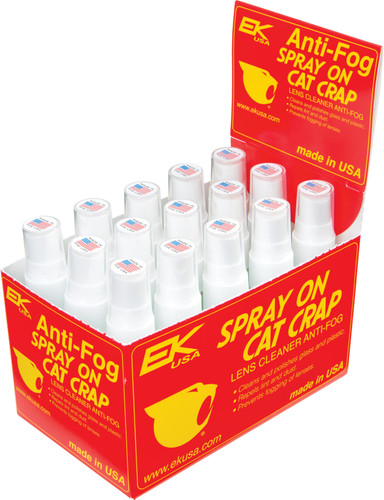 Anti-fog Lens Cleaner Spray On 1oz 15/pk Display