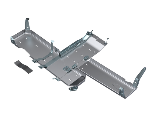 Artec Industries 18-25 Jeep Wrangler JL Sahara Jl Full Bellypan w/ Oil Door - 2 Door 2.0L Alum