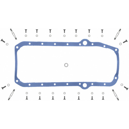 Fel-Pro 17983 Engine Oil Pan Gasket Set Oil Pan SnapUps Included