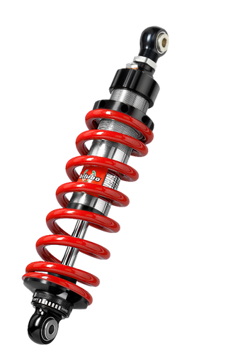 Bitubo XZE5 Monoshocks Adjustable: Spring Preload, Rebound, Length +10mm, Red Spring