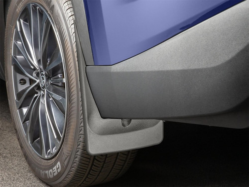 WeatherTech 2024 Toyota Grand Highlander (Incl. Hybrid) Rear No Drill MudFlaps - Black
