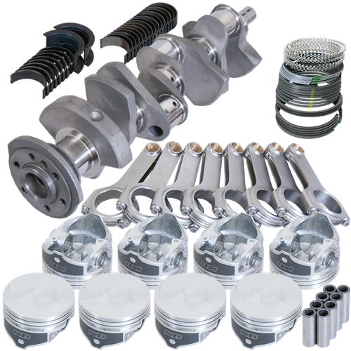 Eagle Chevy 350 3.480in Crank 6.000in H-Beam -3.7cc Flat Top 4.030in Pistons Balanced Assembly