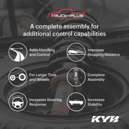 KYB 16-23 Toyota Tacoma 4WD Truck-Plus Performance Upgrade - Front Left