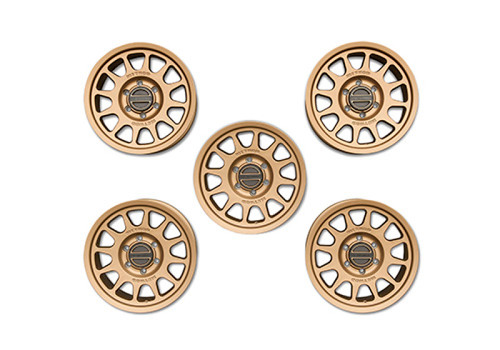 Ford Racing Bronco 17x8.5in Method Wheel & Center Cap Set - Bronze
