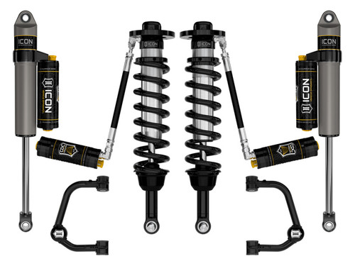 ICON 21-23 Ford F-150 4WD 2.75-3.5in Stage 4 Suspension System w/ Tubular UCA