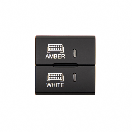 Cali Raised Square Style Dual Function Toyota Oem Style Amber & White Switch