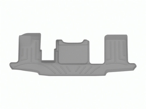 WeatherTech 22-24 Infiniti QX60 / 22-24 Nissan Pathfinder (Captain Chairs) Rear FloorLiner HP - Grey